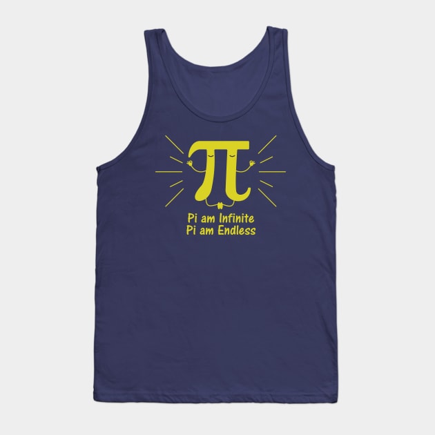 Pi am Infinite Tank Top by Nightgong